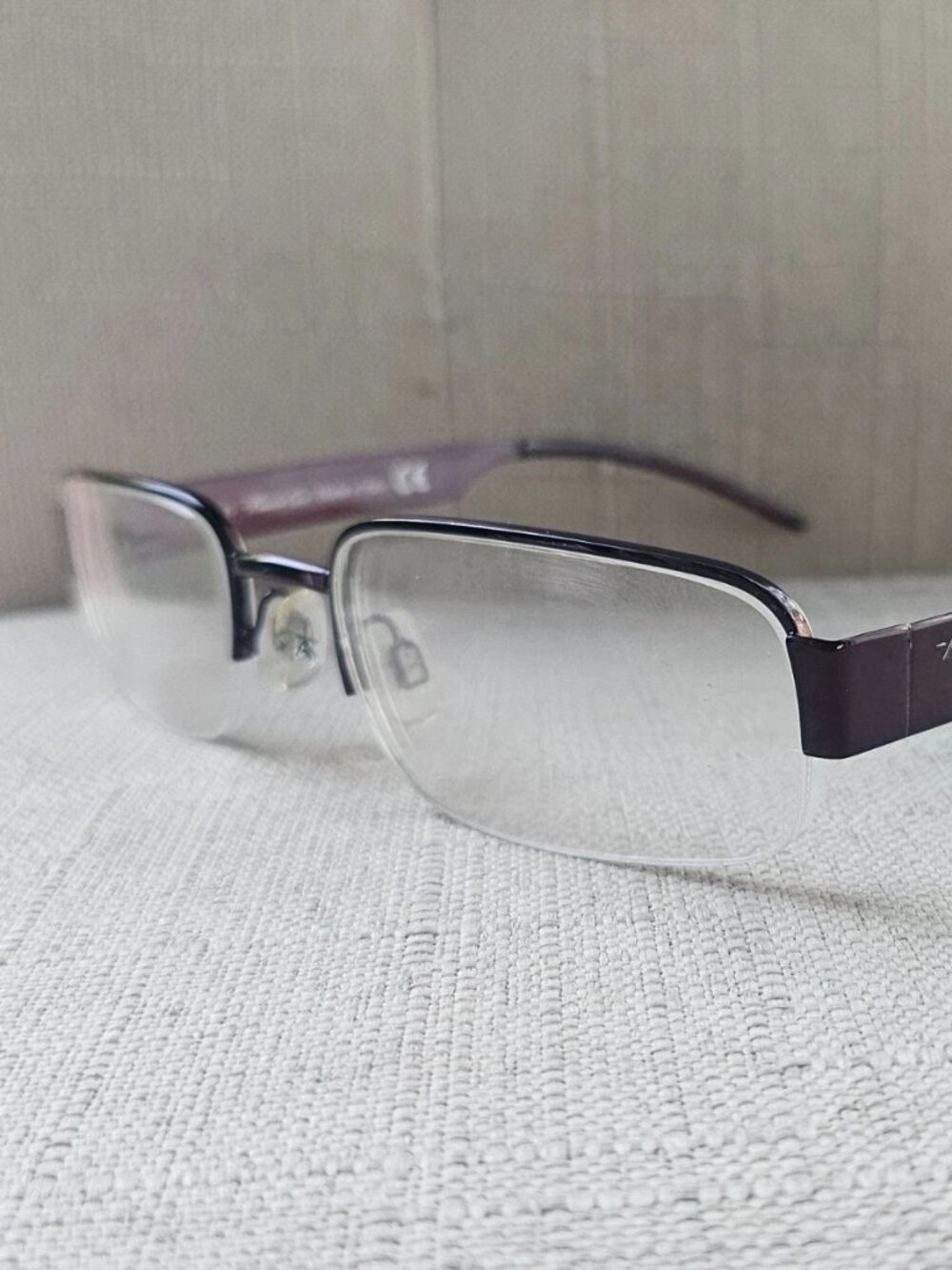 Kenneth Cole Eyeglasses Frame Brown KC560 Eyewear 53[]19 140 Glass Made in Italy